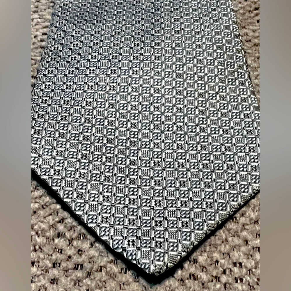 Tommy Hilfiger Olive Green & Blue‎ Men’s Neck Tie